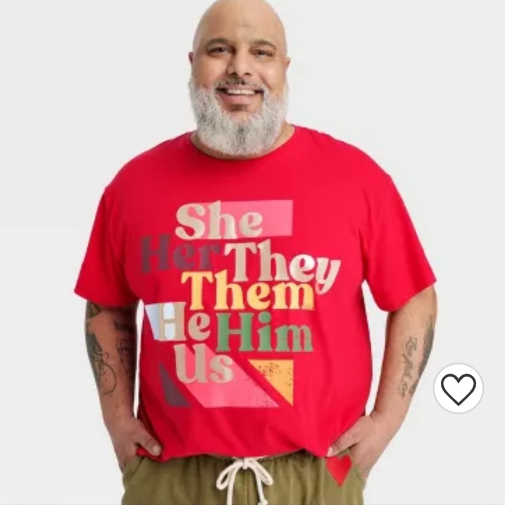 💥 Colorful gender inclusive pride tshirt